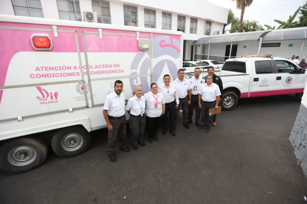 Envía DIF Jalisco cocina móvil en apoyo a afectados por el huracán Otis en Guerrero