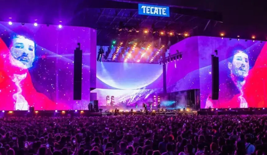 El público se deleitará con los conciertos de grandes artistas nacionales e internacionales en el Tecate Pal Norte 2024. Foto: Especial