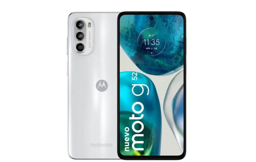 Cuánto cuesta el smartphone Motorola Moto G52. Foto: Cortesía