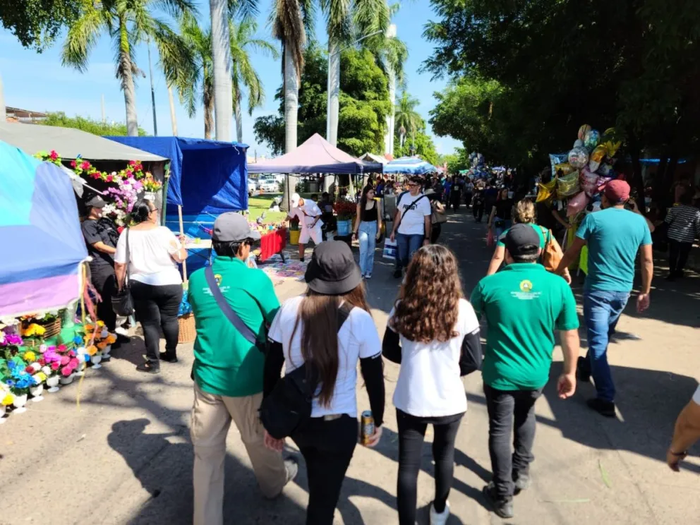 Culichis en los principales panteones del municipio. Foto: Cortesía