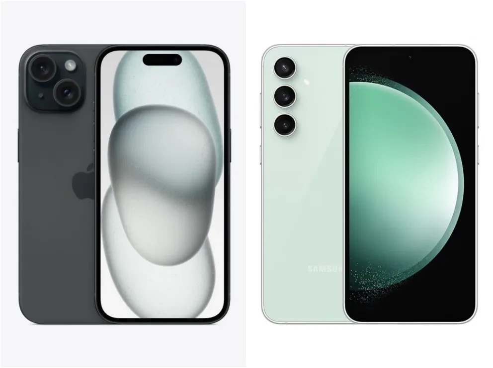 ¿Cuál es mejor? iPhone 15 vs Samsung Galaxy S23 FE: comparación de características y precios en México