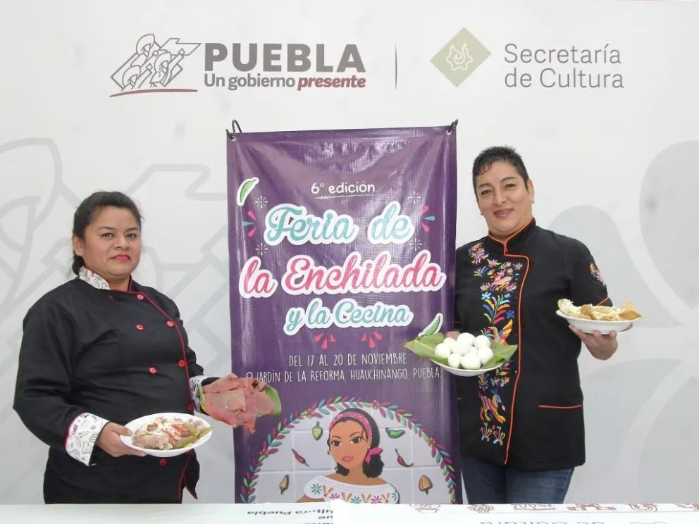 Los asistentes podrán conocer la riqueza gastronómica de Huachinango y Puebla en este gran evento. Foto: Cortesía