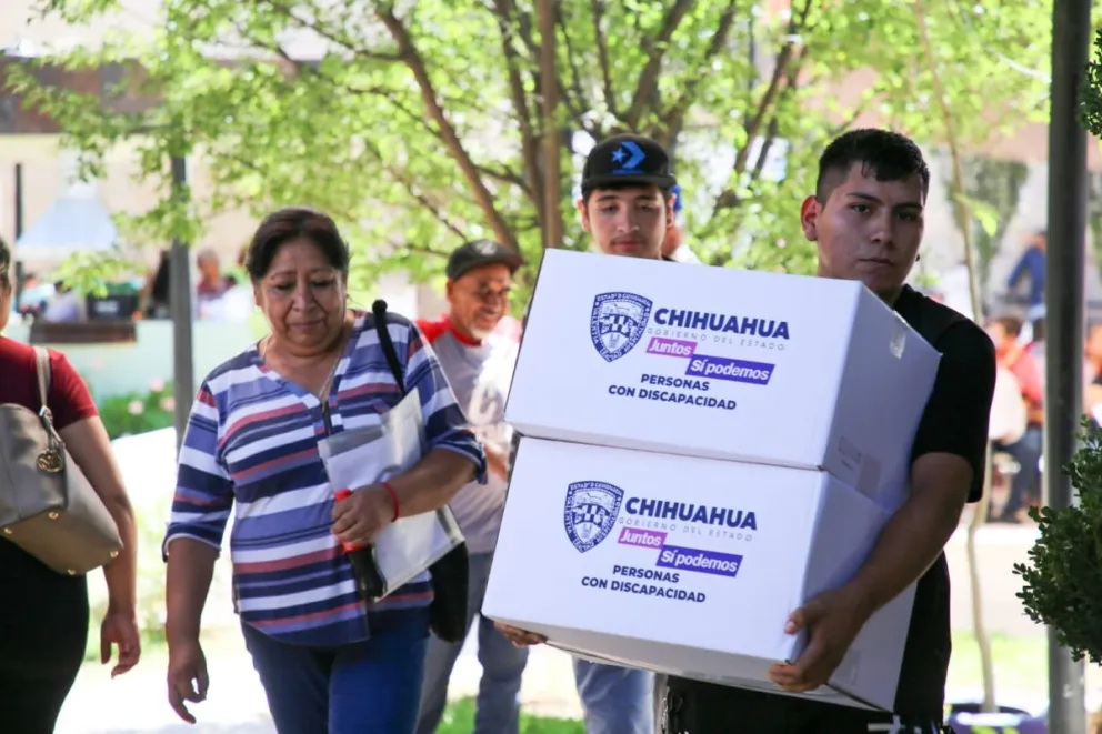 Entrega de apoyos en el sur de Chihuahua, será este lunes. Foto: Cortesía