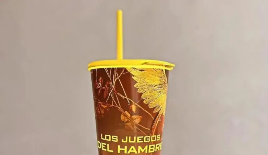 Vaso de colección que se estará vendiendo en Cinépolis. Foto: Vasos De Cine Y C. 