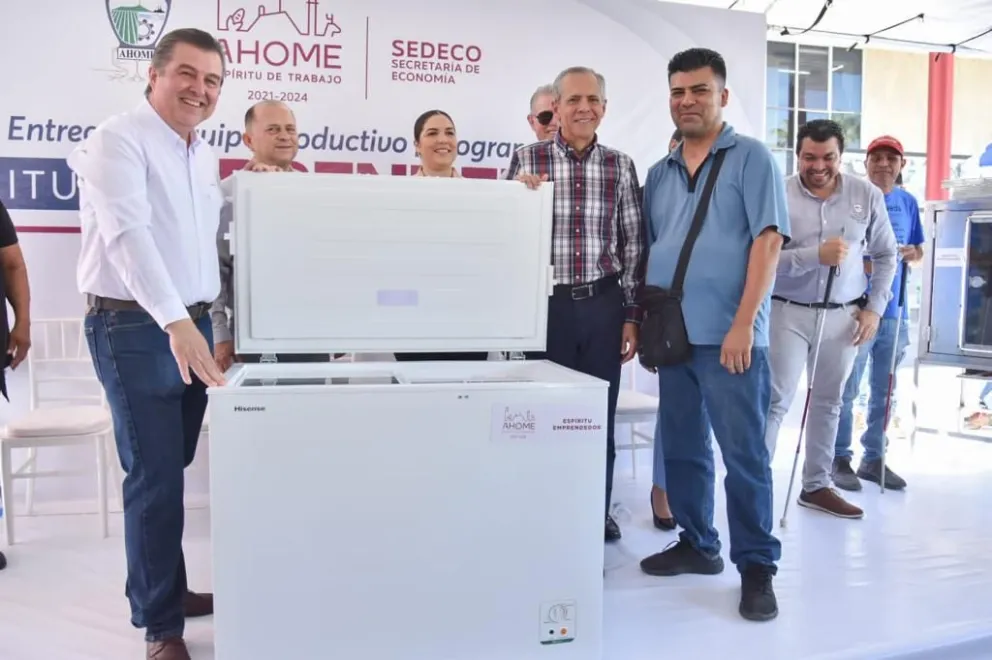 Apoyan a los emprendedores en el municipio de Ahome, en Sinaloa. Foto: Cortesía