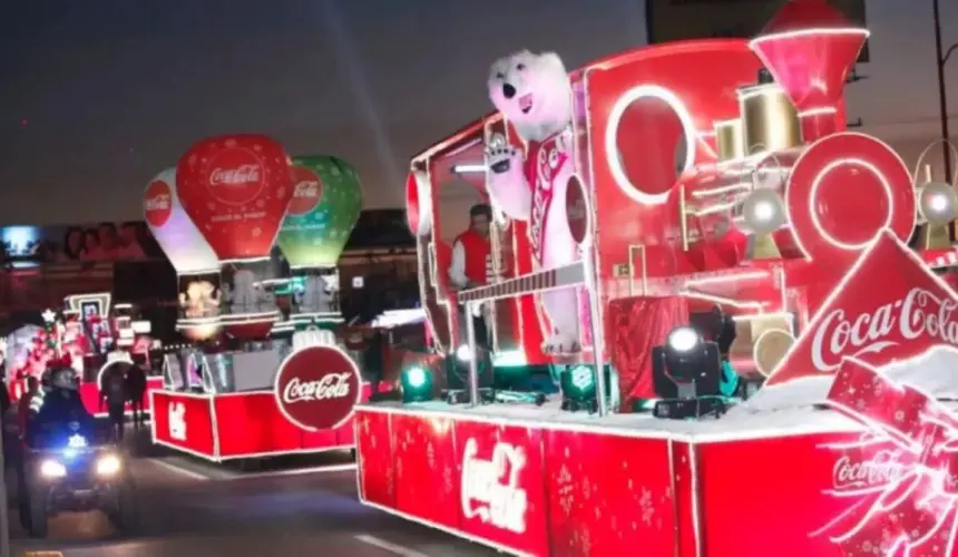 Ciudades que recorrerrá la Caravana de Coca Cola 2023. Foto: Cortesía