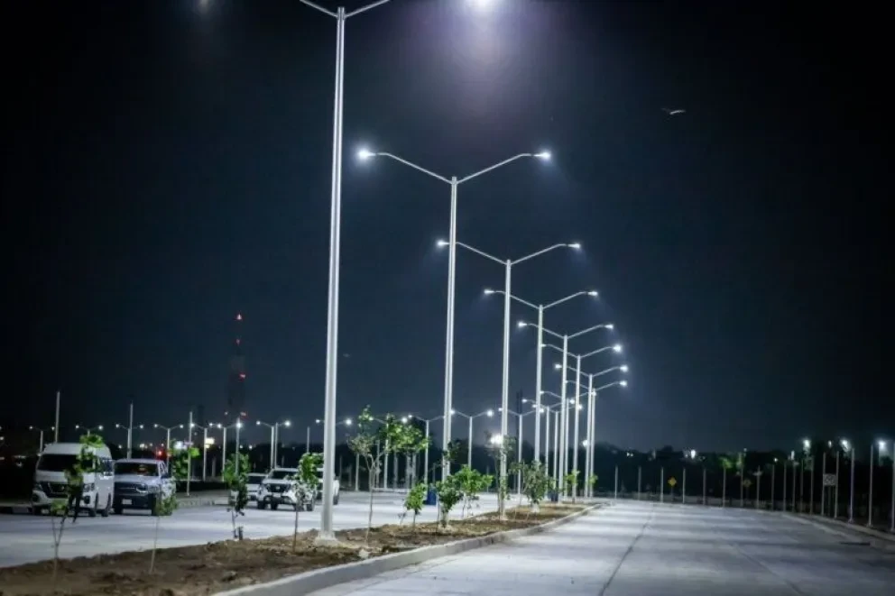 El nuevo malecón de Culiacán funcionará como par vial de la avenida Álvaro Obregón, una de las más transitadas de la ciudad. Foto: Cortesía