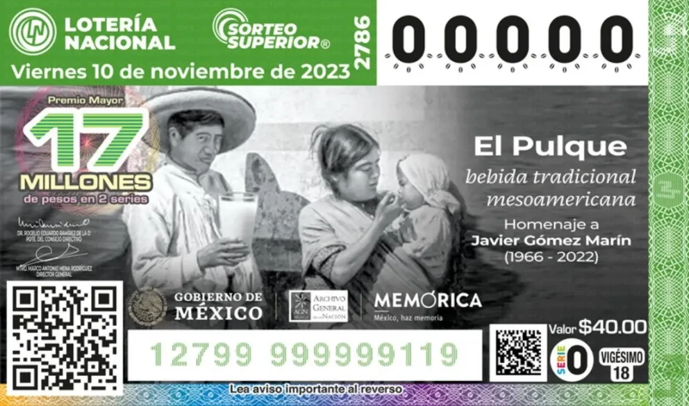Ganadores Sorteo Superior 2786 del viernes 10 de noviembre de 2023