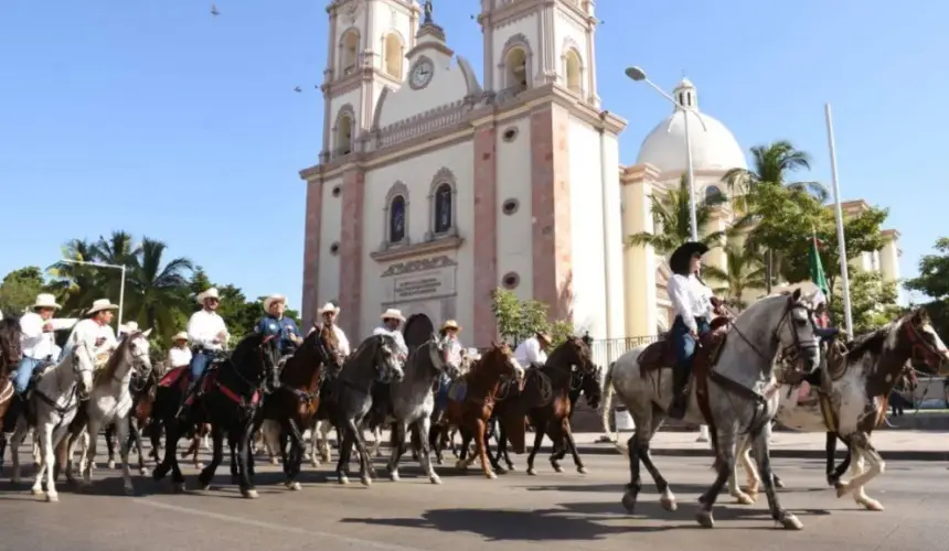 Para este fin de semana está programada en Culiacán, la cabalgata de la Expo Feria Ganadera 2023. Foto: Cortesía