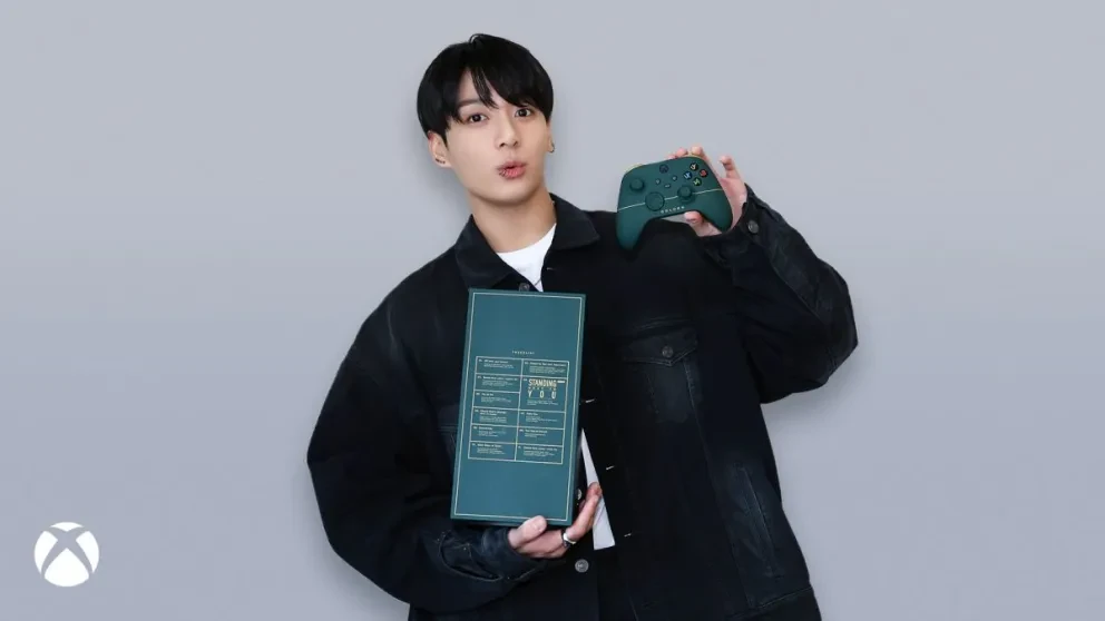 Xbox junto a Jungkook de BTS lanzan consola especial del álbum Golden