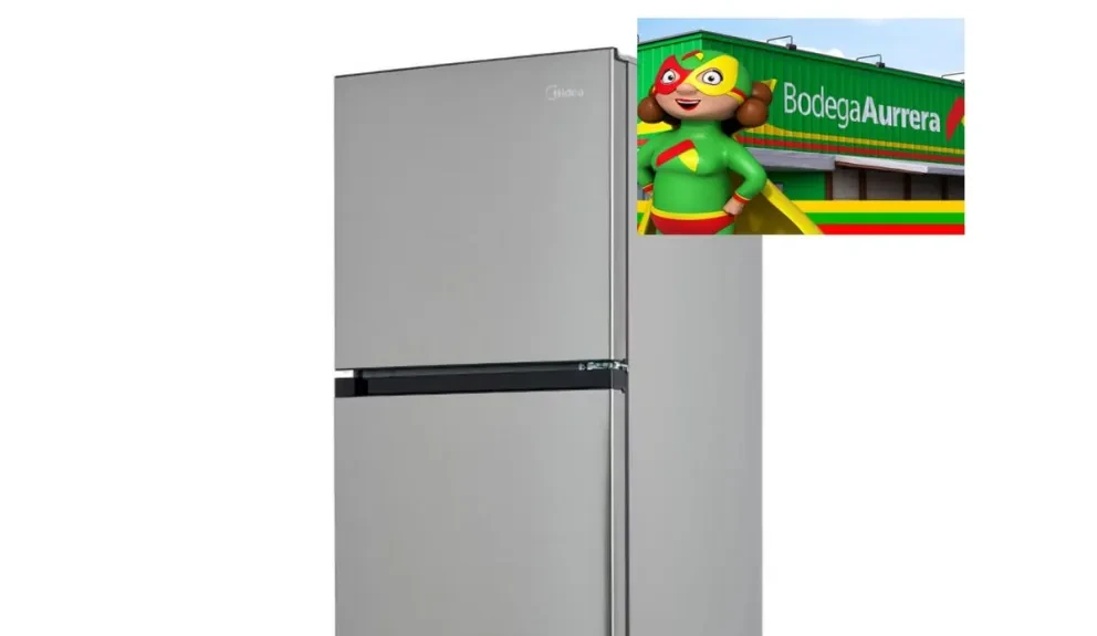 Remata Bodega Aurrera Refrigerador Midea; tiene más de cuatro mil pesos de descuento