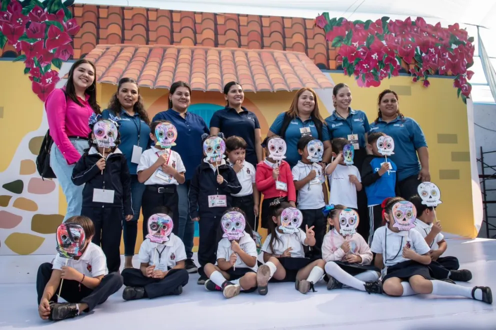 Niños y niñas de las escuelas de Culiacán visitan la FIL 