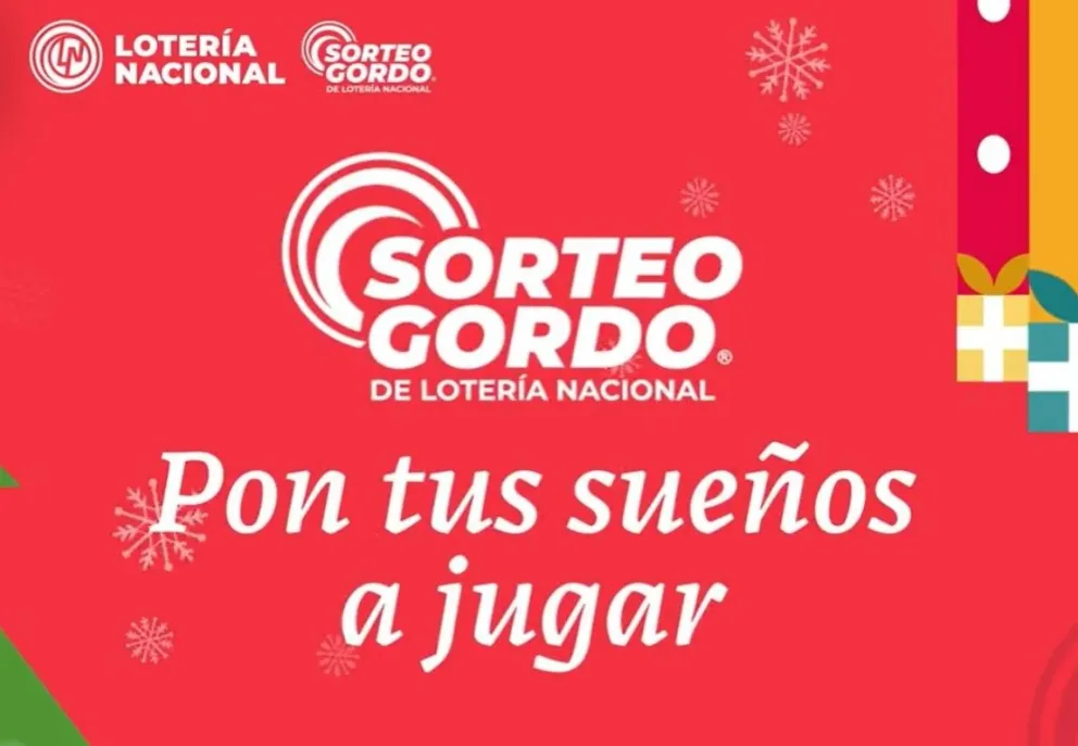 La Lotería Nacional celebra a lo grande las fiestas decembrinas con el Sorteo Gordo de Navidad. Foto: Lotenal