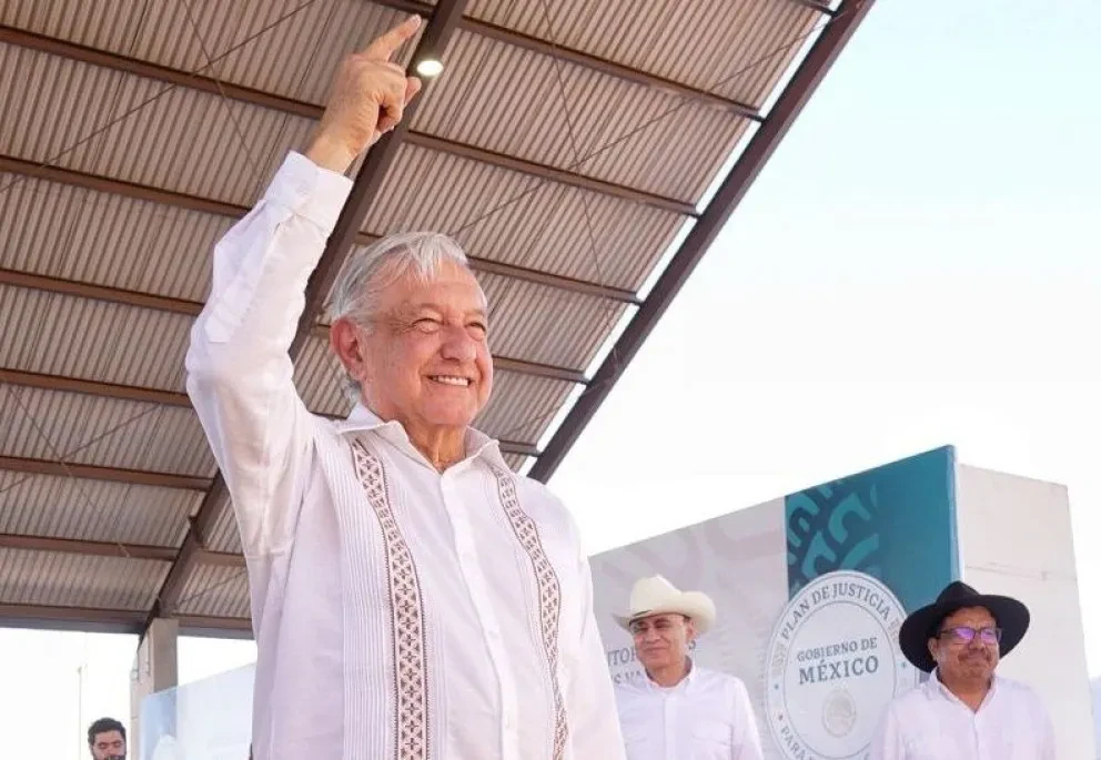Andrés Manuel López Obrador, presidente de México.