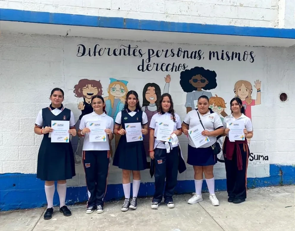 SUMA proyecta más de 60 murales por la paz para este ciclo escolar.
