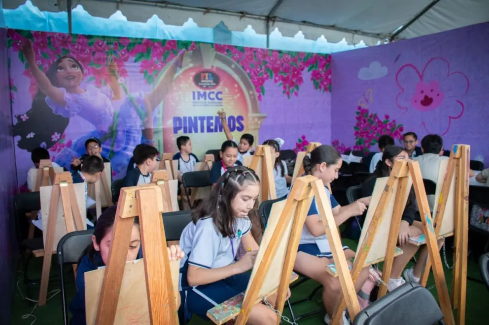 Pequeños plasmaron dibujos de atractivos turísticos como La Lomita y la Catedral.