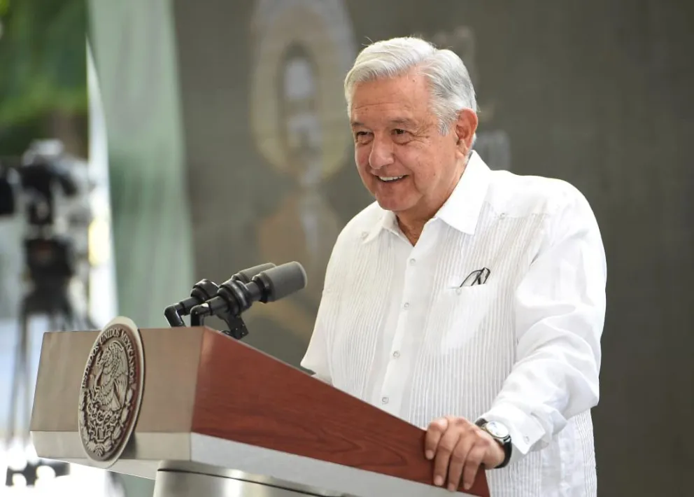 Andrés Manuel López Obrador, presidente de México.