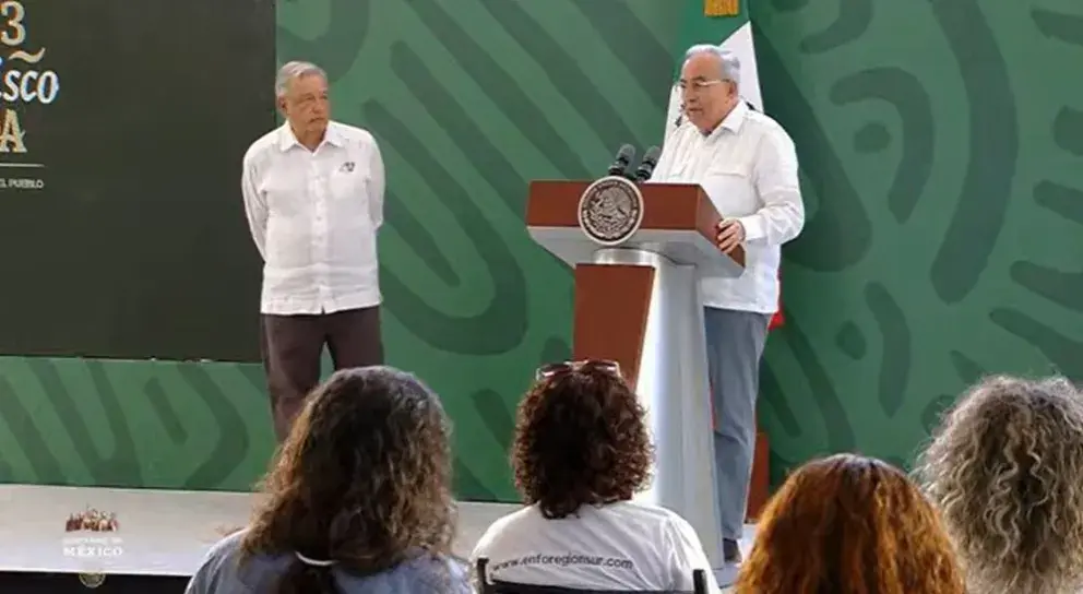 Rocha asegura que en diciembre AMLO regresa a Sinaloa para inaugurar el CRIT y la Presa Santa María