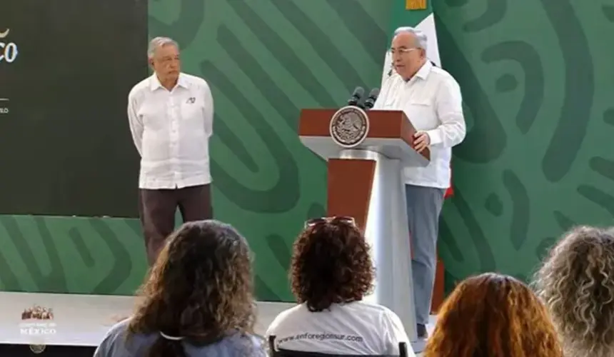 Rocha asegura que en diciembre AMLO regresa a Sinaloa para inaugurar el CRIT y la Presa Santa María