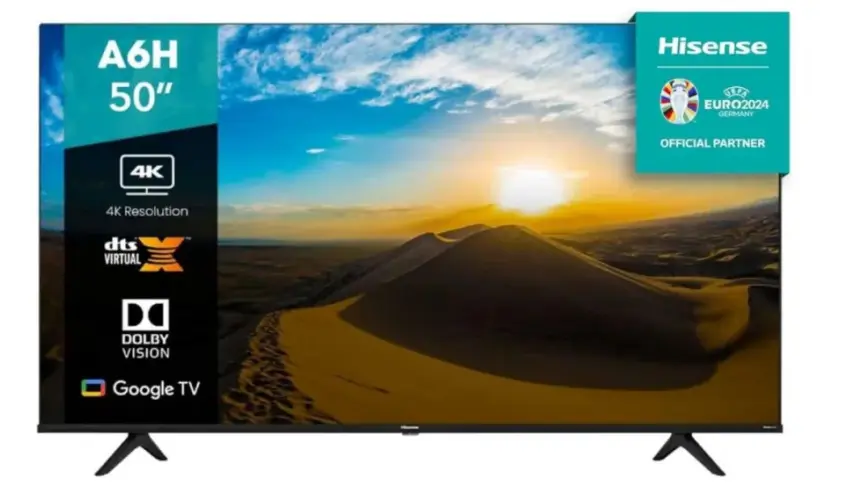 Pantalla Hisense 4K de 50 pulgadas está con descuento en Amazon. Foto: Cortesía