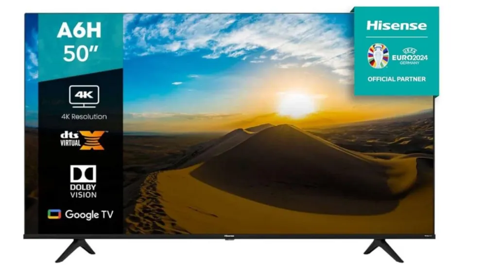 Pantalla Hisense 4K de 50 pulgadas está con descuento en Amazon. Foto: Cortesía