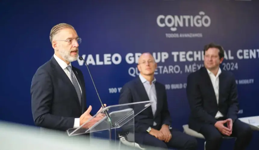 Grupo Valeo le seguirá apostando a Querétaro para su desarrollo. Foto: Cortesía