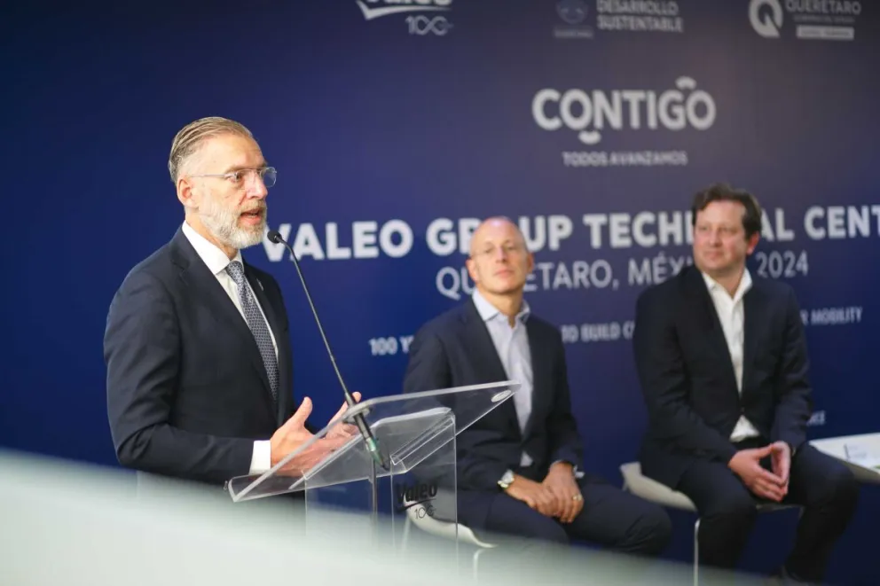 Grupo Valeo le seguirá apostando a Querétaro para su desarrollo. Foto: Cortesía