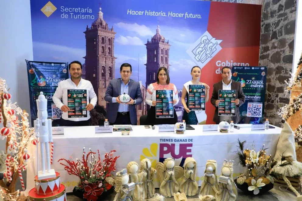 Checa los precios que habrá en la Feria del Árbol y la Esfera 2023 de Chignahuapan, Puebla. Foto: Cortesía