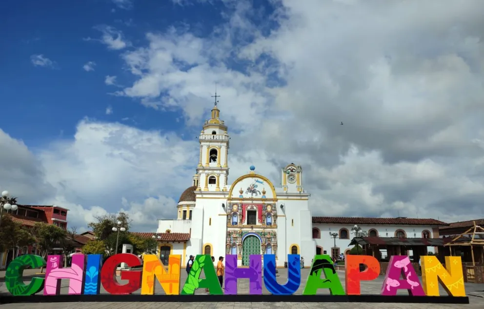 Feria del Árbol y la Esfera en Chignahuapan.