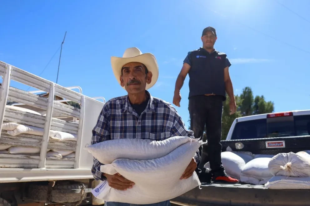 Apoyo a las familias de la zona serrana de Chihuahua. Foto: Cortesía