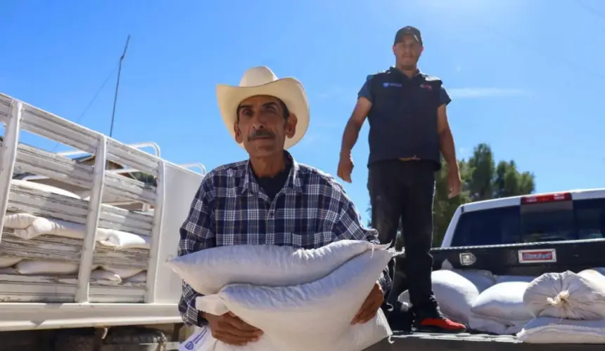 Apoyo a las familias de la zona serrana de Chihuahua. Foto: Cortesía