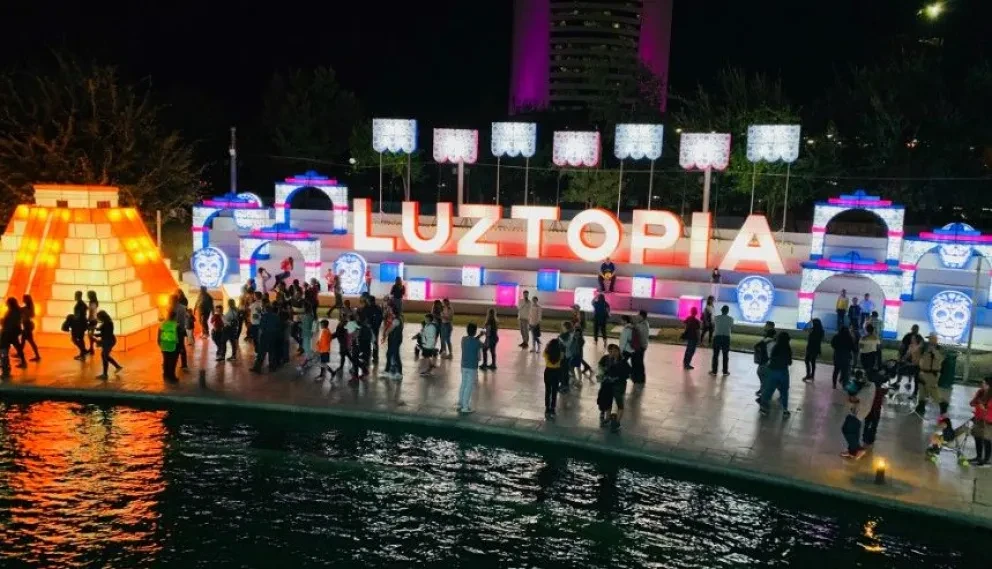 ¡Luztopía regresa a León, Gto! La magia de las luces iluminará la ciudad nuevamente