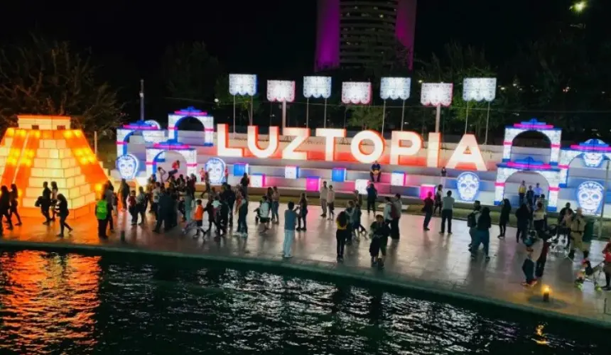 ¡Luztopía regresa a León, Gto! La magia de las luces iluminará la ciudad nuevamente