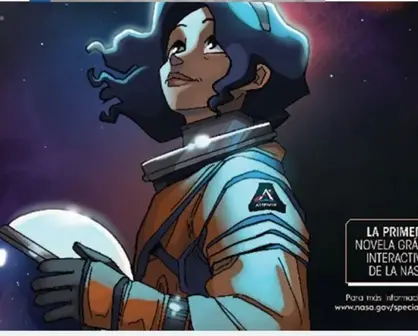Callie Rodríguez es la primera mujer latina  en caminar sobre la luna para un cómic 