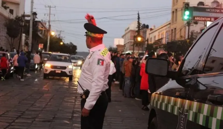 Toma precauciones, van a cerrar algunas calles en el Centro de Zacatecas por el desfile. Foto: Cortesía