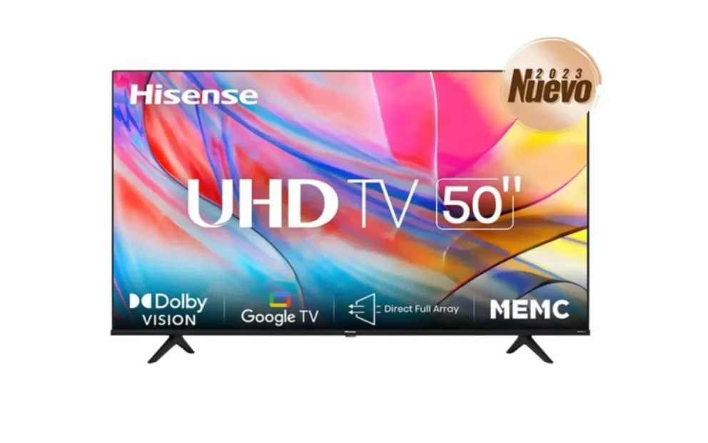 La pantalla Hisense de 50 pulgadas 4K está en rebaja en Liverpool. Foto: Cortesía