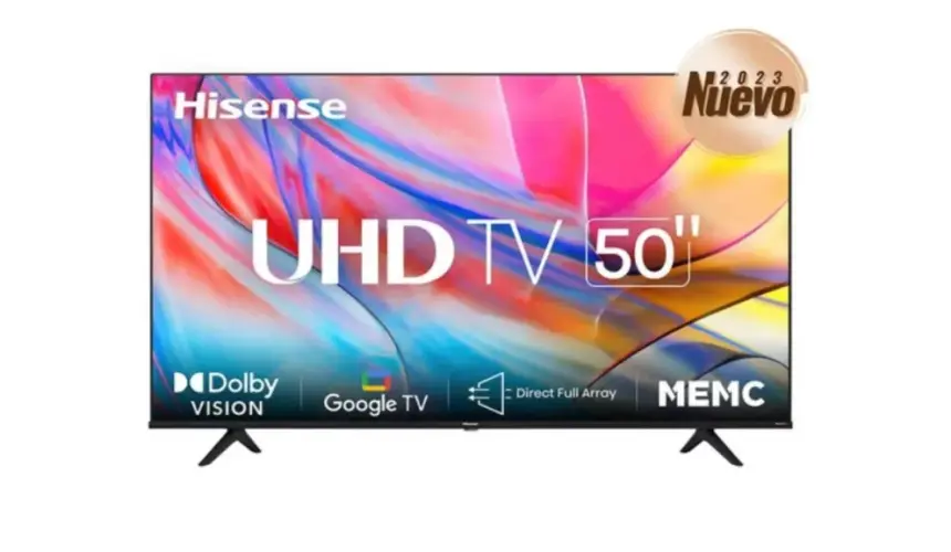 La pantalla Hisense de 50 pulgadas 4K está en rebaja en Liverpool. Foto: Cortesía