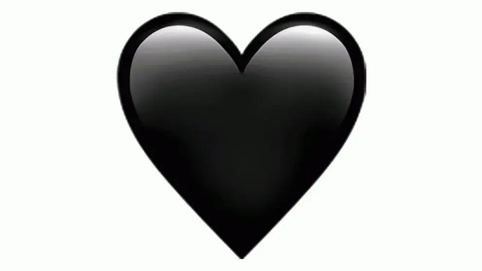 Si tu pareja o amigo te mandó el corazón negro, esto es lo que puede que está tratando de decirte. Foto: Cortesía