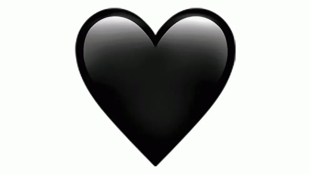 Si tu pareja o amigo te mandó el corazón negro, esto es lo que puede que está tratando de decirte. Foto: Cortesía