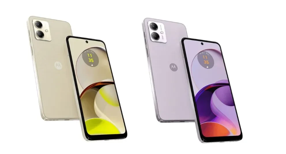 El smartphone Motorola Moto G14 está en rebaja en Mercado Libre. Foto: Cortesía