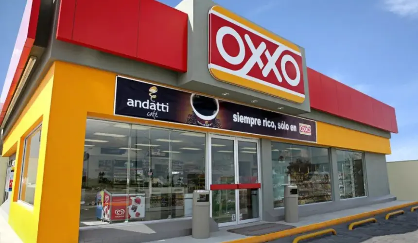 OXXO anunciando su popular café