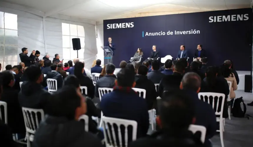 Siemens expande operaciones en Querétaro. Foto: Cortesía