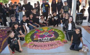 La primaria, Club de Leones en Culiacán, se “viste” de colores y alegría para honrar y recordar a los fieles difuntos