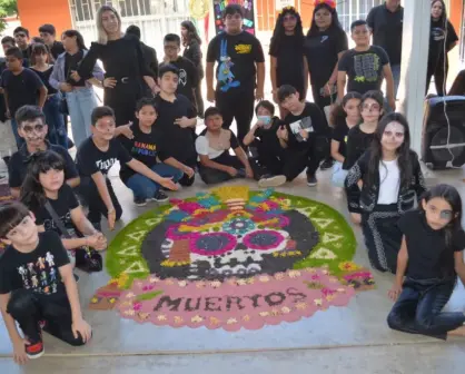 La primaria, Club de Leones en Culiacán, se "viste" de colores y alegría para honrar y recordar a los fieles difuntos
