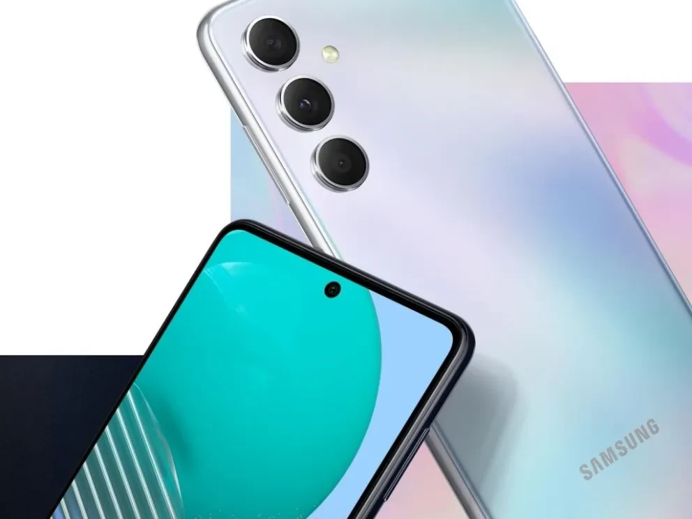 El Samsung Galaxy M54 con pantalla Super AMOLED y cámara de 108 MP tiene descuento de $2,400 en Amazon. Foto: Samsung