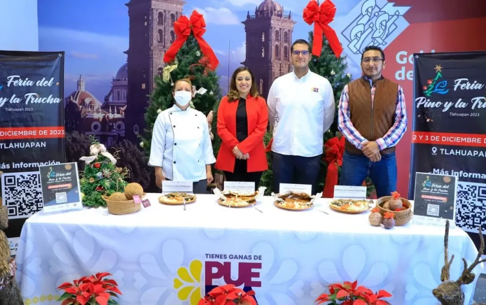 Invitan a la Feria del Pino y la Trucha de Tlahuapan, Puebla. Foto: Cortesía
