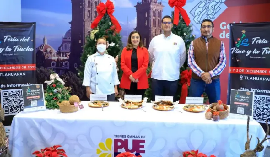 Invitan a la Feria del Pino y la Trucha de Tlahuapan, Puebla. Foto: Cortesía