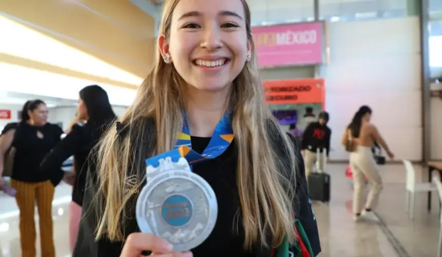 Suisei Koyama, conquistó medalla de plata en parataekwondo en los Parapanamericanos Santiago 2023, que se celebraron en Chile este mes de noviembre.