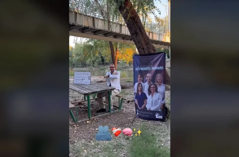 Un psicólogo ofreció terapias gratuitas en el Parque Riberas de Culiacán y este fue el resultado.