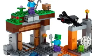 ¡Diversión al máximo! Set LEGO de Minecraft para niños con oferta navideña en Amazon
